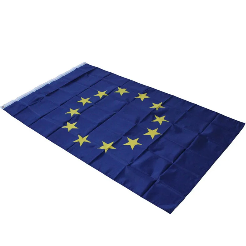 Флаг Евросоюза флаг Европейского союза 3 фута x 5 футов полиэстер наружные сувениры около 90x150 см/3 фута x 5 футов #2P12