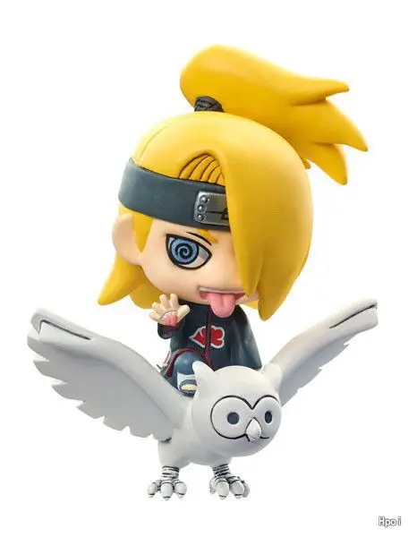 

Naruto 6pcs/set Akatsuki Mini Action Figures Zetsu Sasori Deidara Kakuzu Hidan PVC figure Toys Anime 5.5CM