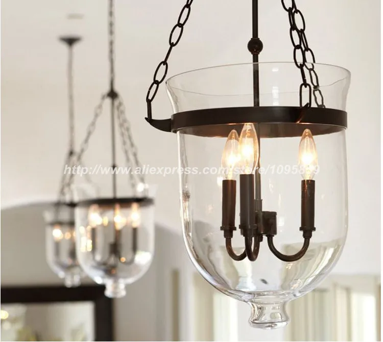 Industrial Bucket Glass Pendant Light Dining Room Restaurant Retro Industrial Bucket Glass Pendant Light Dining Room Restaurant Retro Ceiling Lamp Lighting In Lights From On Aliexpress Com