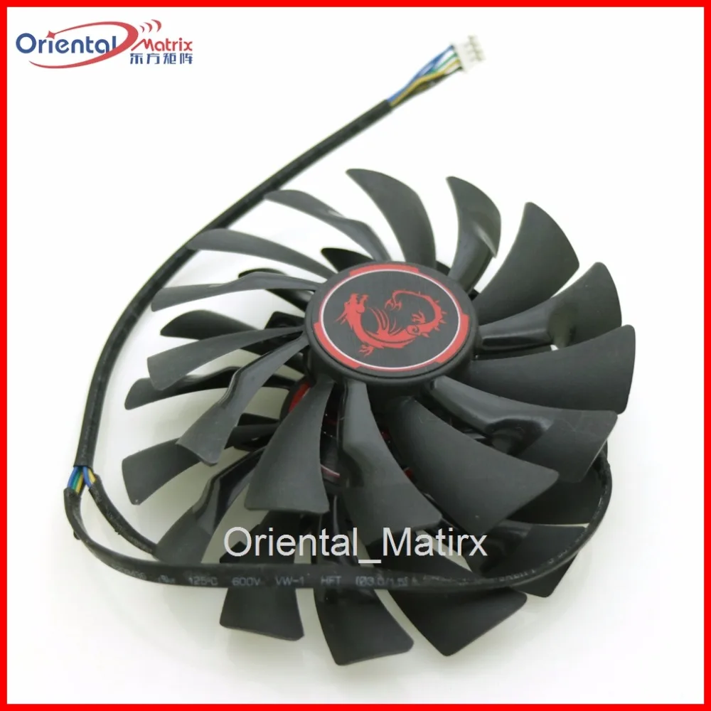

2pcs/lot POWER LOGIC PLD10010S12HH 12V 0.40A 4Pin 94mm For MSI R9 380X 390X GAMING GTX960 GTX950 Cooler Cooling Fan