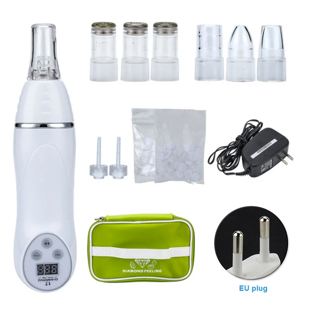 

Portable Diamond Microdermabrasion Dermabrasion Vacuum Cleansing Facial Device Hot