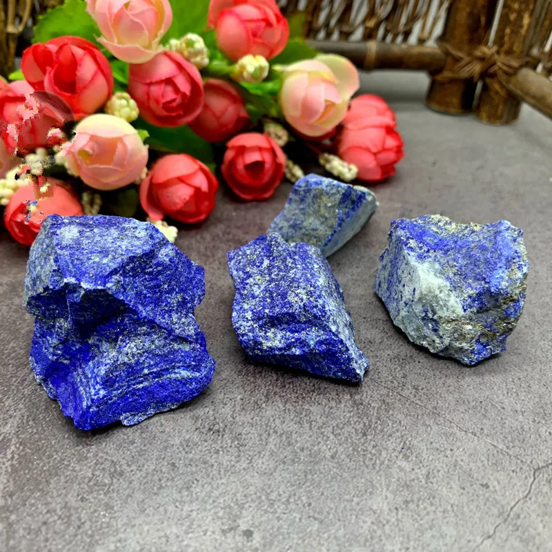 Креативный 100 г Натуральный Необработанный камень, агранит, лазурит, кристалл, необработанный кристалл, драгоценный камень, исцеляющий минеральный камень, украшение YYY8045