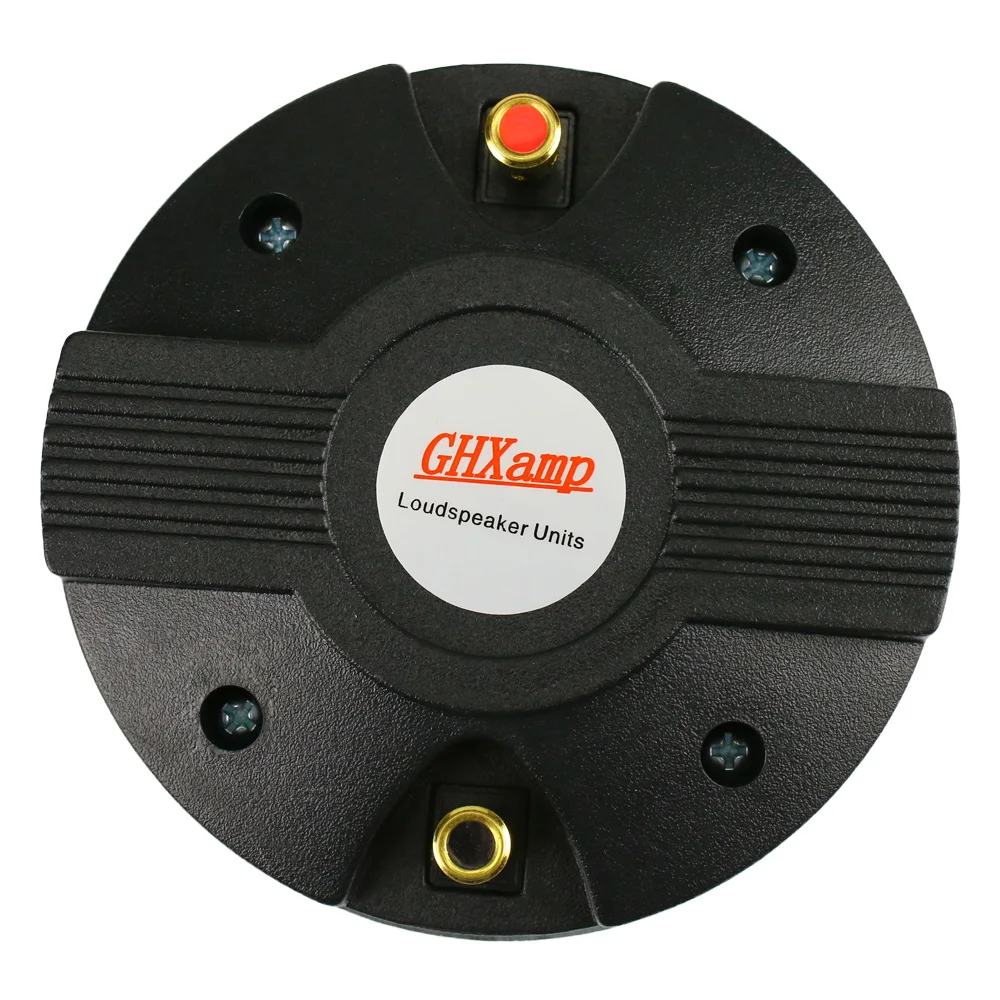 GHXAMP 44/ 44.4 Core Horn Tweeter Speaker 8ohm 45W Stage Treble Drive Head Titanium Film Magnet 115*15MM 1PC