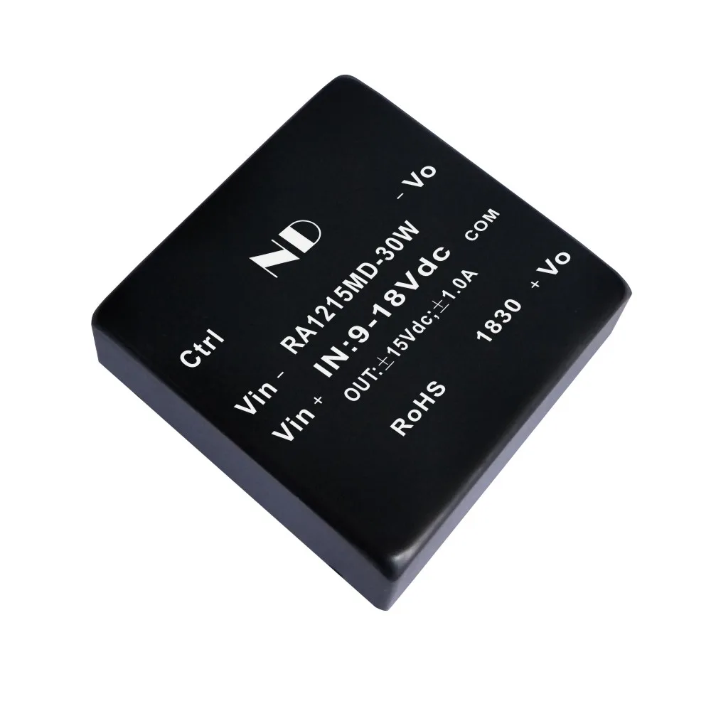 Buy 1pcs new dc dc converter 12V 24V 48V 60V to dual 5V 12V 15V 30W regulated dcdc power module supply quality goods