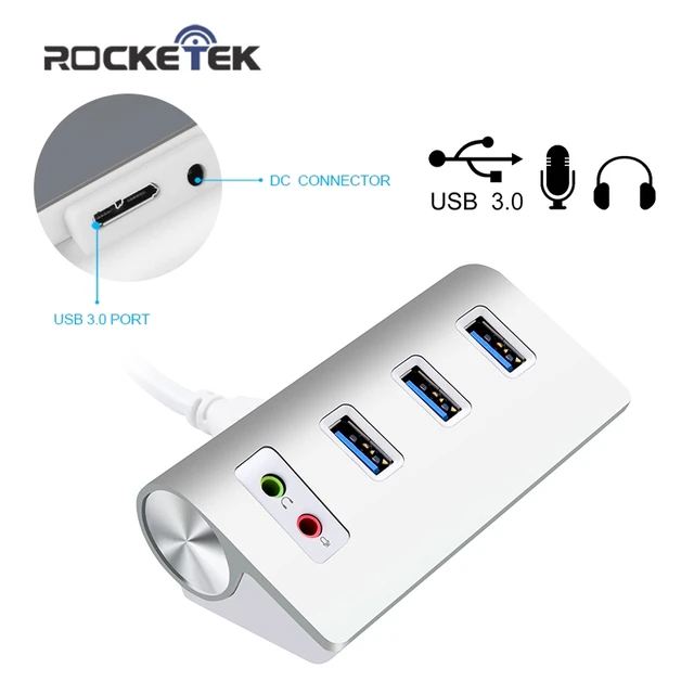 Special Offers Rocketek multi usb 3.0 hub port adapter splitter Power Interface External Stereo Sound for MacBook computer laptop accessories Special Offers Rocketek multi usb 3.0 hub port adapter splitter Power Interface External Stereo Sound for MacBook computer laptop accessories