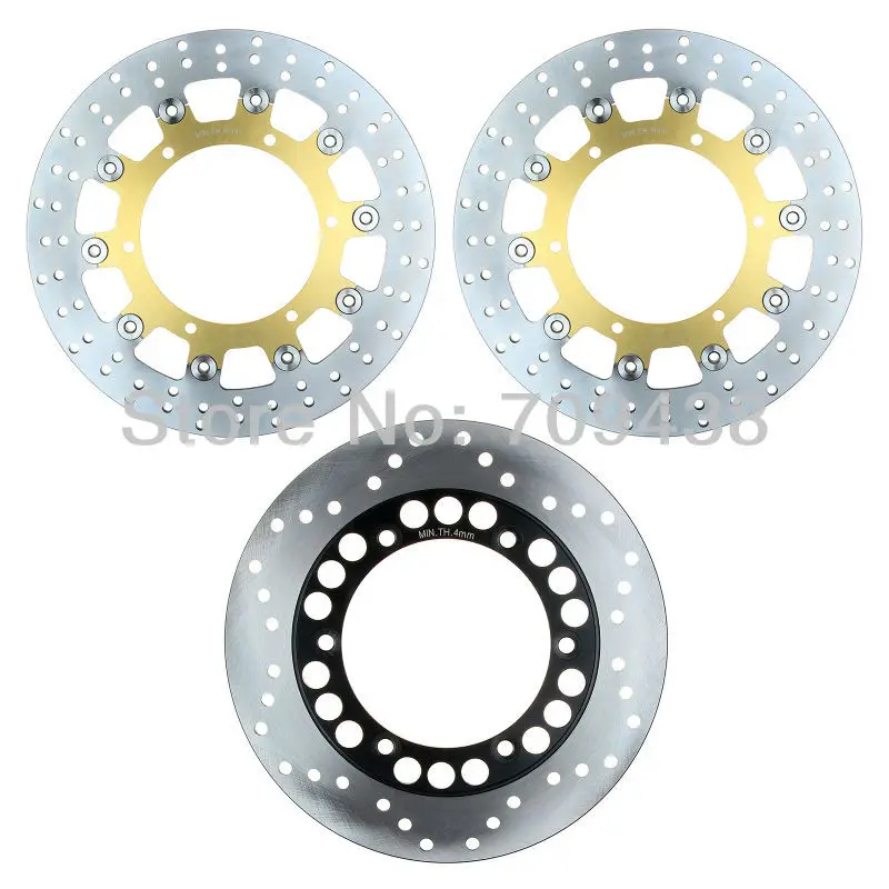 

Full Set Round Front+Rear Brake Disc Rotor For YAMAHA YZF-R1 1000 98-01 1998 1999 2000 2001