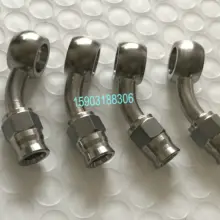 Универсальный Быстрый фитинг из нержавеющей стали 0 градусов 28 градусов 45 градусов 90 градусов тормозной адаптер AN3 до 10 мм 3/" банджо глаз фитинги