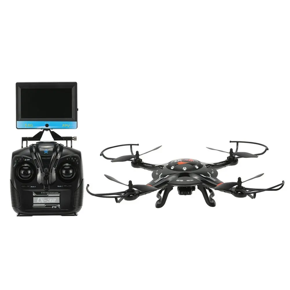

Cheerson CX-32S CX32S FPV Drone w/ 1.0MP HD Camera Live Video One Key Return Altitude Hold 2.4Ghz 4CH 6-Axis Gyro RC Quadcopter
