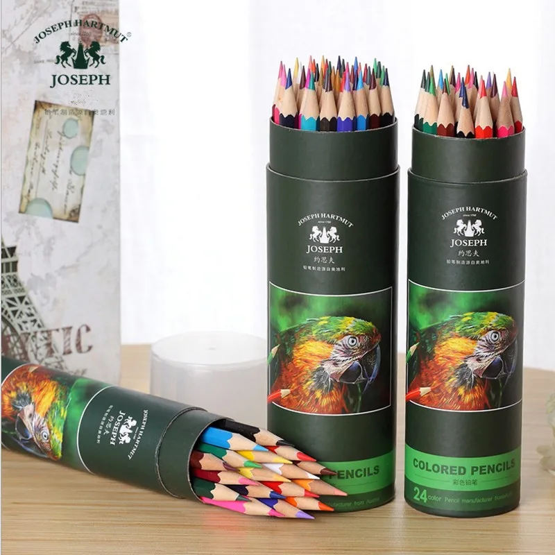36 Colors Pencils Professionals Artist Painting Oil Color Pencil For Drawing Sketch Art Supplies