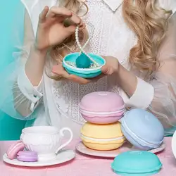 Новое поступление! 3 шт./лот Карамельный цвет большой Размеры Macarons Дизайн чехол для хранения Портативный Jewelry & Pill Box карман-органайзер