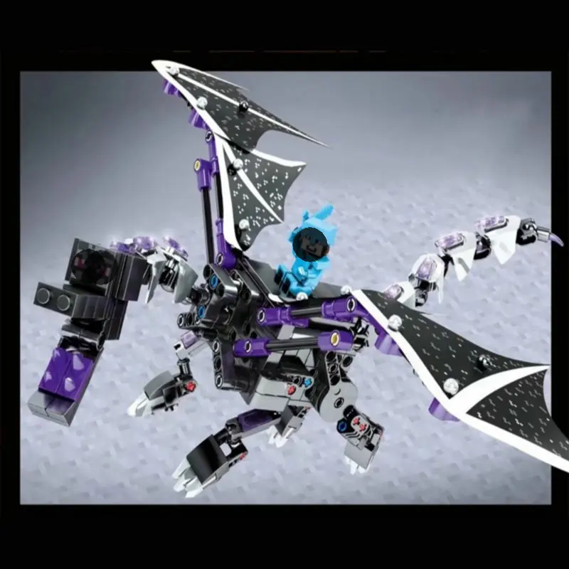 HOT Sale Minecrafted Dragon Action Figures Steve Creeper Ender Dragon Hyper Dragon Compatible LegoINGly Minecraft Blocks цена HOT Sale Minecrafted Dragon Action Figures Steve Creeper Ender Dragon Hyper Dragon Compatible LegoINGly Minecraft Blocks цены онлайн