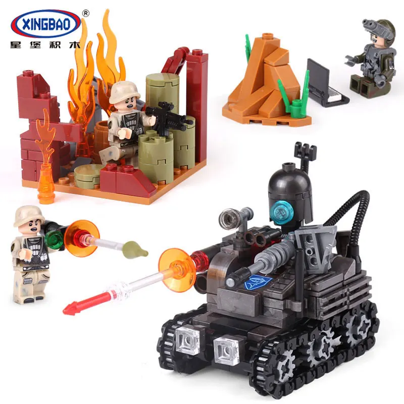 

XingBao 06016 324Pcs Genuine Military Series The Remote Control UAV Set Building Blocks Bricks Toys DIY Model Gifts For Children