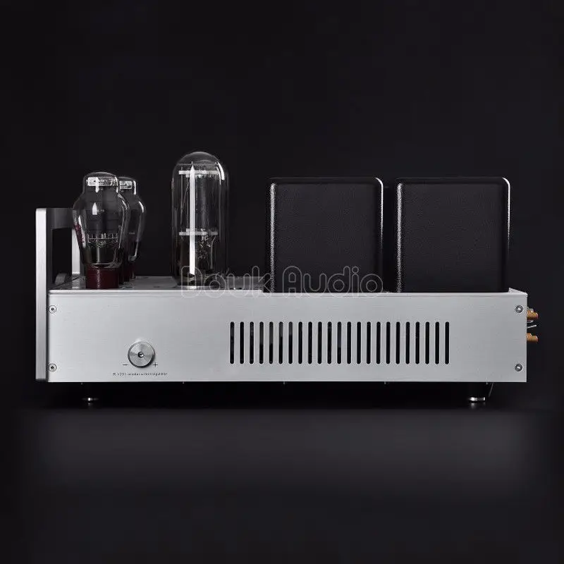 Douk аудио Hi-end 300B Push 845 вакуумный ламповый Интегрированный усилитель HiFi одноконцевый чистый усилитель класса A