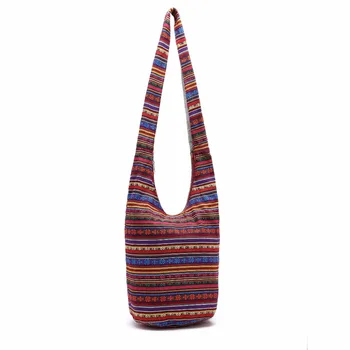 

2019 Women Ethnic National Retro bohemia Bags Handbag Coin Purse Lady Clutch Female Cotton Wool Cloth cross bady Shopping Bags