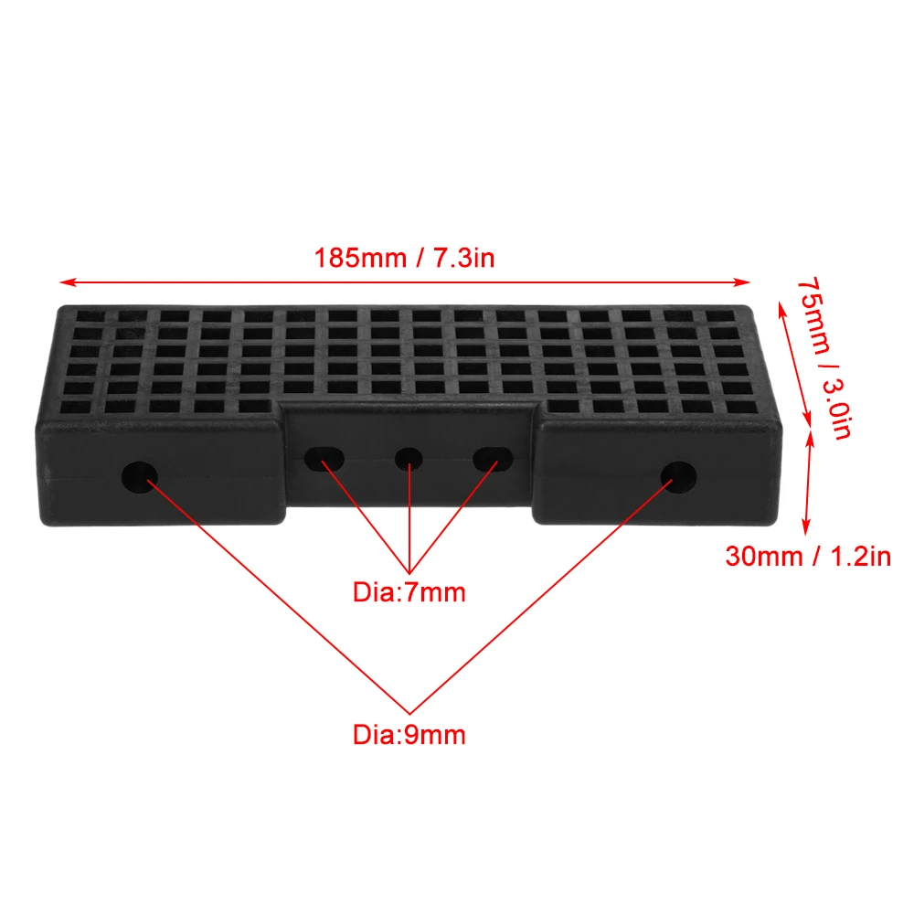 Racing Boat Kayak Motor Block Board Fishing Boat Trolling Motor Block Board Mount Connector Tool