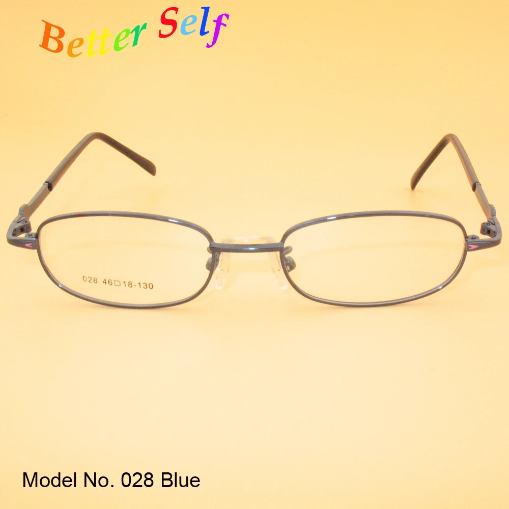 Buy Kid Spectacles Oval Eyewear Frame Metal Eyeglasses