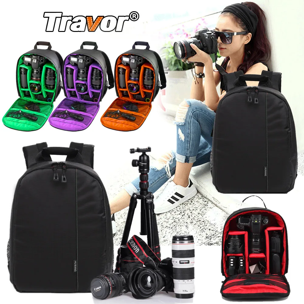Travor Waterproof Multi functional font b Digital b font DSLR Camera Video Bag Small DSLR Nikon