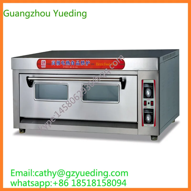

Stainless Steel Heavy Duty 1 Layers 4 Trays Gas/Electric Deck Oven