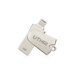 Утхай C80 TF молния Micro OTG Card Reader USB 2,0 памяти мини Картридер для iPhone 6/7/8 Plus iPod iPad OTG картридер