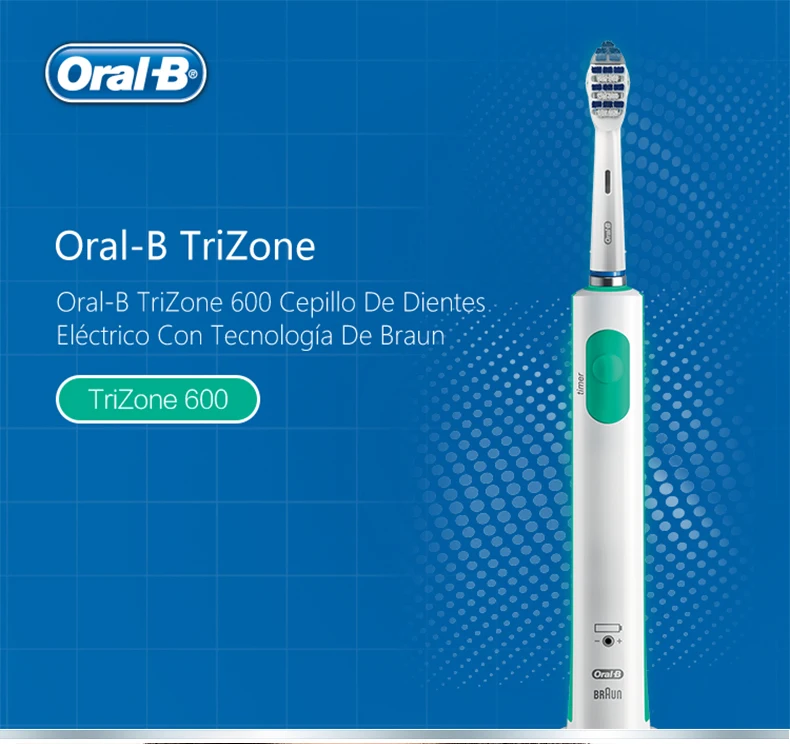 Split Reproduceren Jumping jack Oral B Trizone 600, Oral B Rechargeable Electric Toothbrush, 3D Cleaning,  Daily Cleaning Mode, Teeth Whitening|Electric Toothbrushes| - AliExpress
