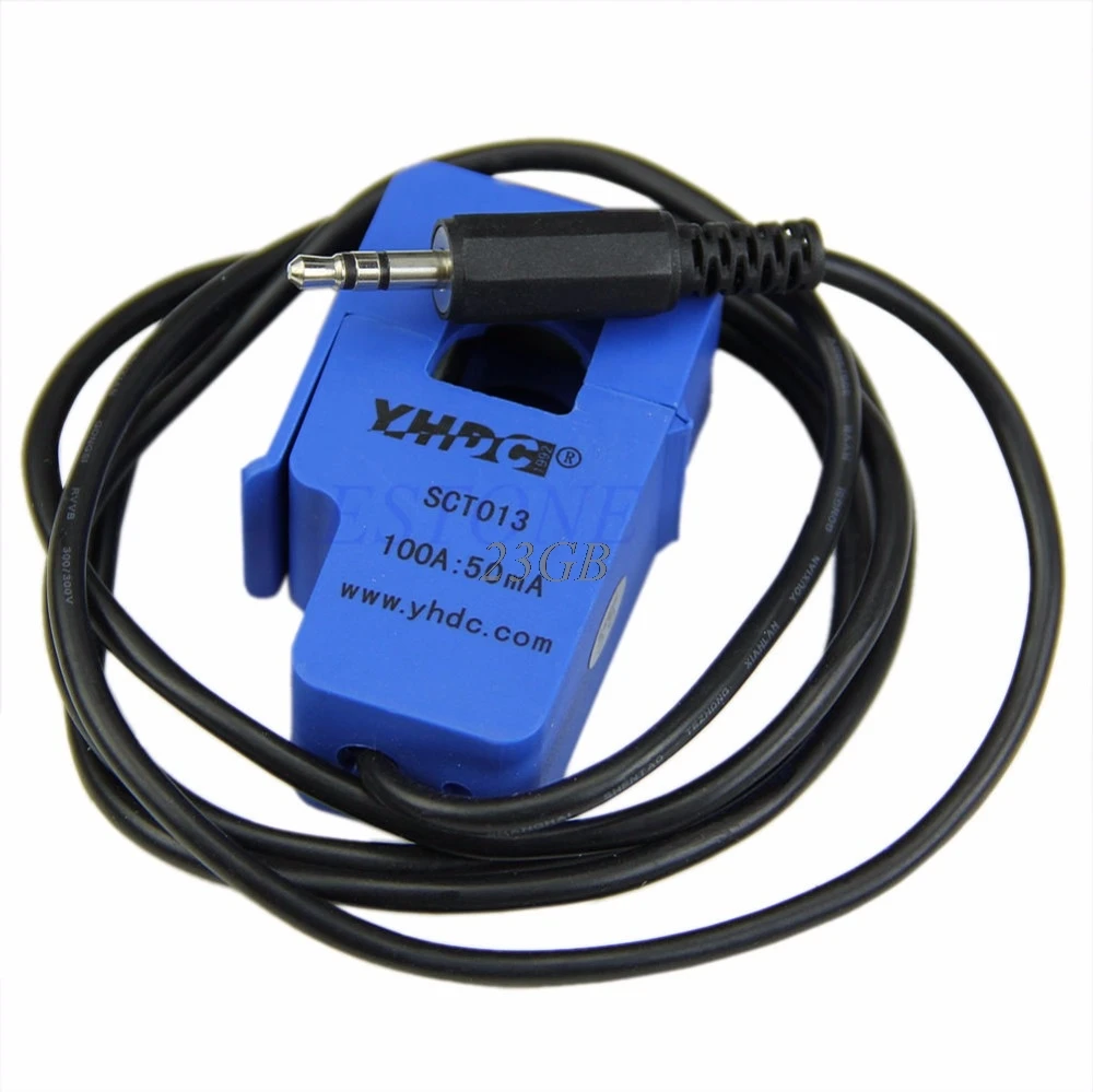 Non-invasive 0A-100A AC Sensor Split Core Current Transformer SCT-013-000 F27 Non-invasive 0A-100A AC Sensor Split Core Current Transformer SCT-013-000 F27