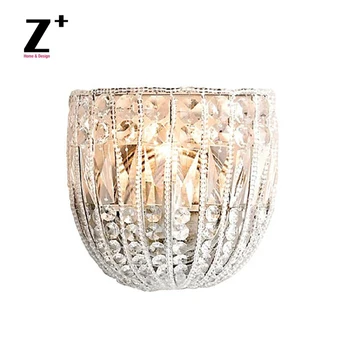 

Elsa Crystal Sconce K9 Glass lustre Wall Lamp