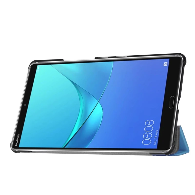 US $899.00 CucKooDo 200Pcslot TriFold Ultra Slim Stand Smart Case cover for Huawei MediaPad M5 84 Android Tablet
