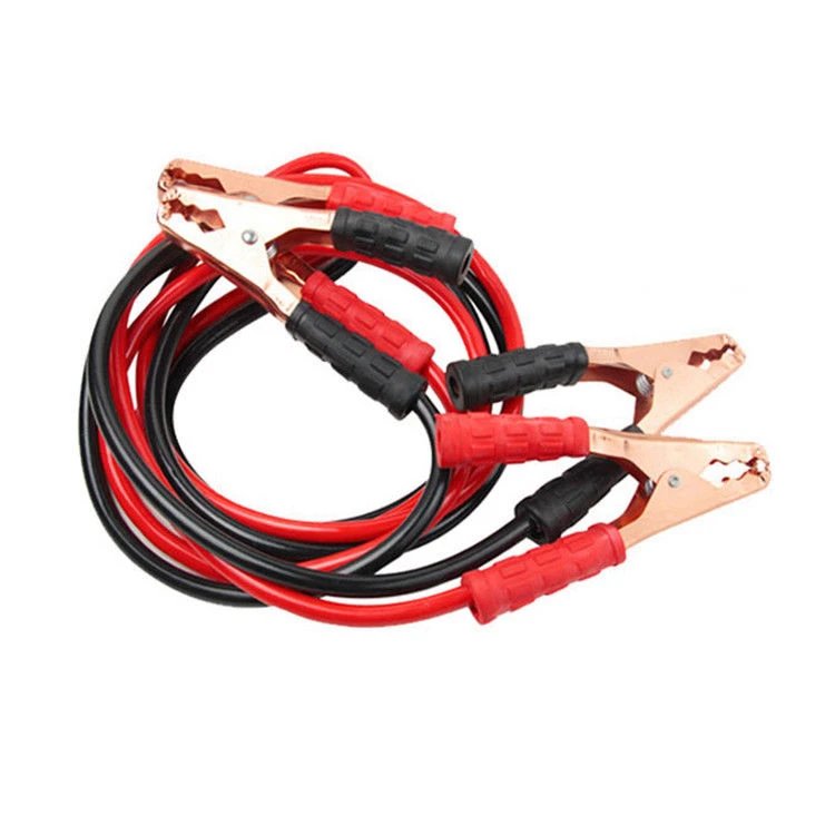 7Ft  2M Car  Duty 500A Battery Booster Cable Jumper Emergency Power Starter 6mm