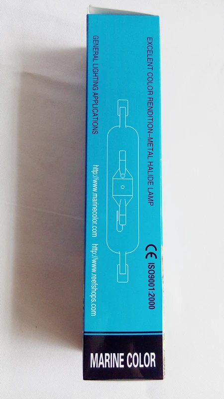 HQI 150W 6500k 10000k 14000k 20000K METAL HALIDE BULB double ended R7S socket "MARINE COLOR" aquarium light,aquarium lamp