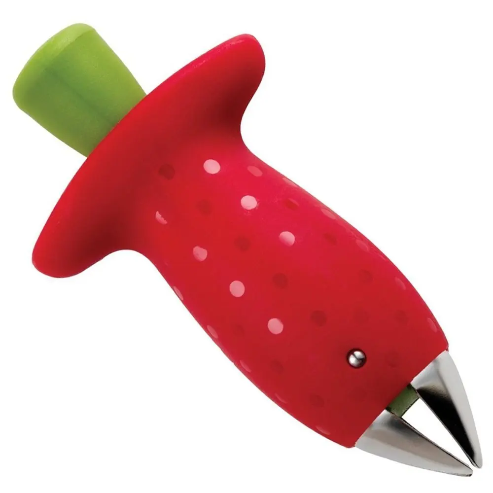 Kitchen Fruit Gadget Strawberry Tool Strawberry Huller Corer Leaf Stem
