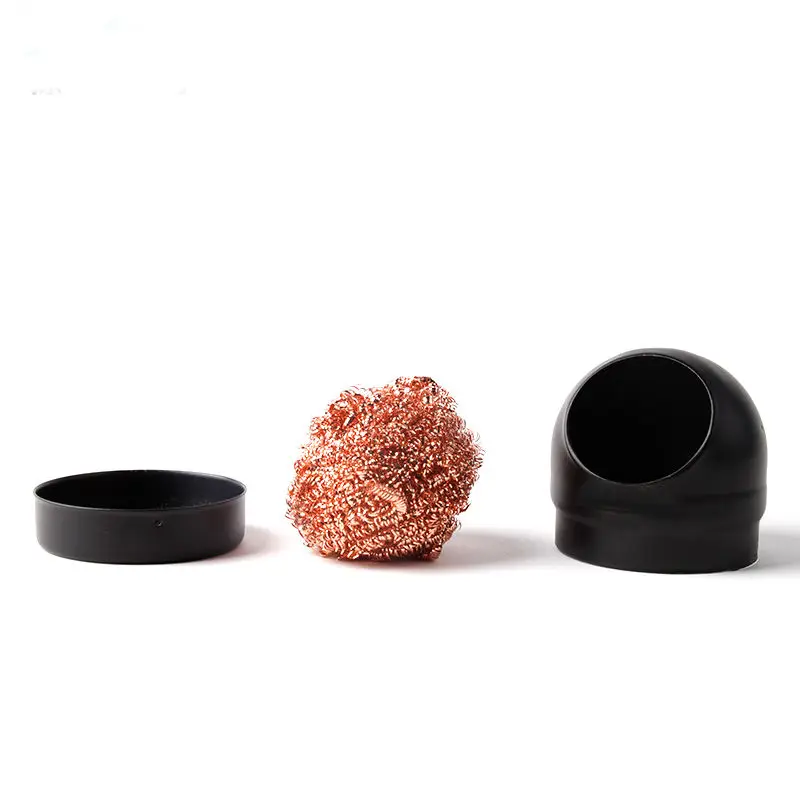 Metal Wire With Stand Set Soldering Sponges Solder Iron Tip Cleaner Steel Cleaning Wire Ball Heavy Duty Welding afbeelding