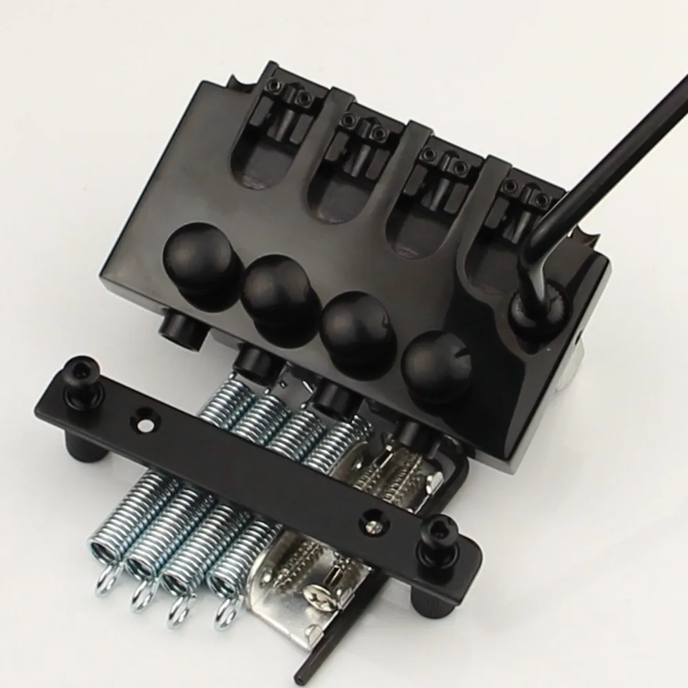 Black Electric bass 4string bass Locking Tremolo Bridge for bass guitar