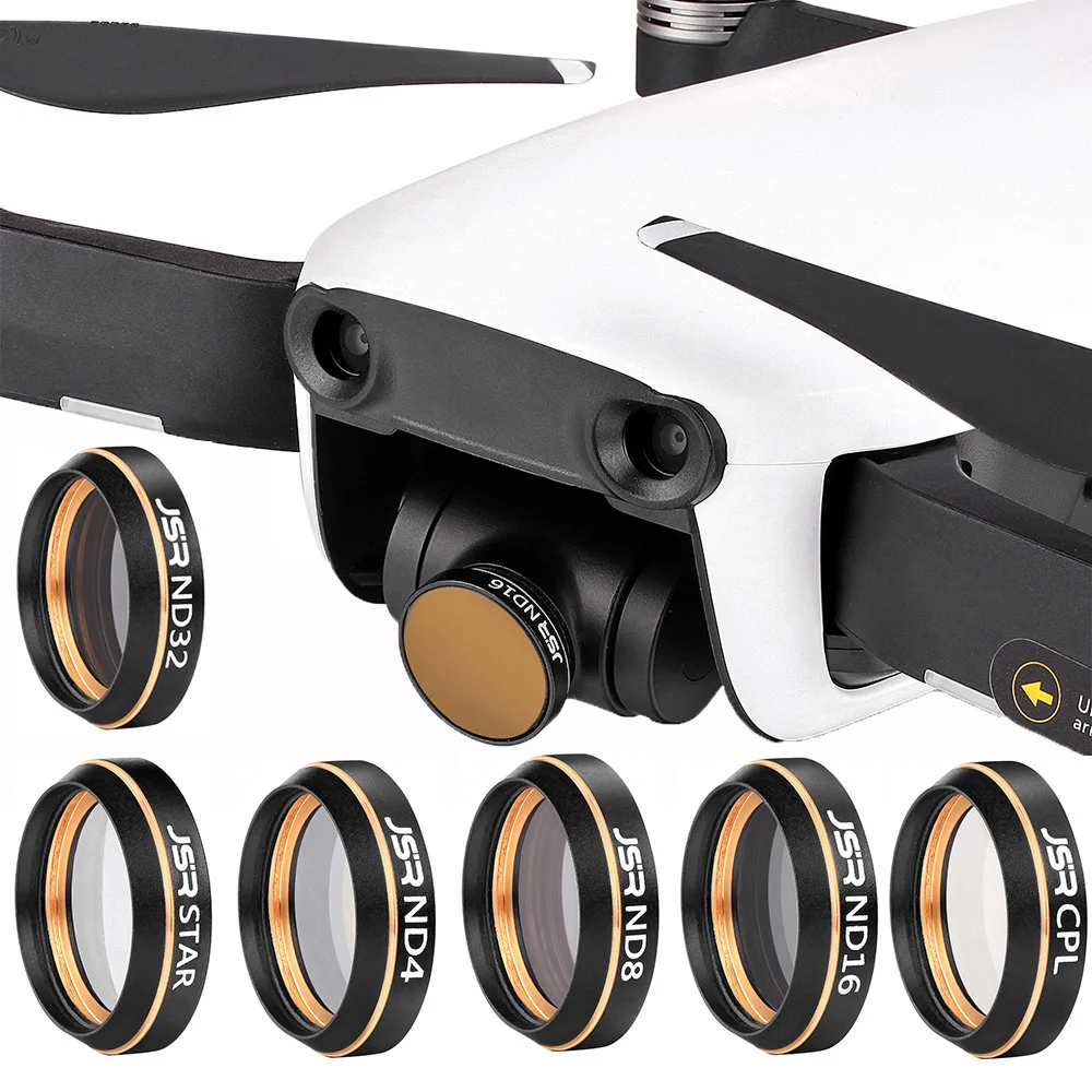 1 шт. роскошный золотой краями УФ CPL Star 6 линии ND4 ND8 ND16 ND32 нейтральный фильтр фильтры для DJI mavic Air Drone Камера линзы