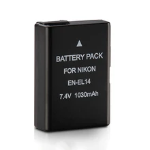 SANGER EN-EL14 EN EL14 Battery for Nikon P7100 D5500 D5300 D5200 D3200 D3300 D5100 D3100 D3500 P7800 Camera EN-EL14A Battery cncool en el14 en el14a 1500mah 7 4v digital rechargeable camera battery for nikon d5300 d5200 d5100 d3200 d3100 d3300 p7000
