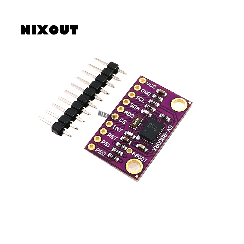 

NIXOUT NEW Original GY-BNO080 BNO080 AR VR IMU High Accuracy Nine Axis 9DOF AHRS Sensor Module