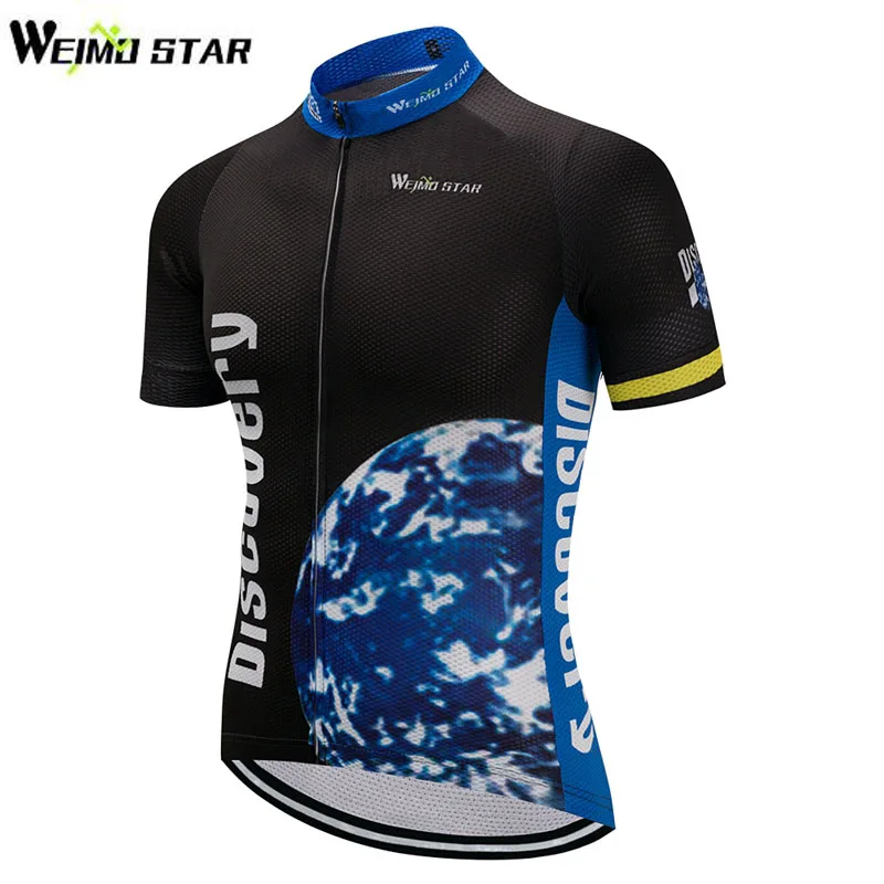 

Discovery Cycling Jersey Tops 2018 Pro Team Men's Summer MTB Breathable Bike Bicycle Jersey Cycling Clothing Short Sleeve Shirts