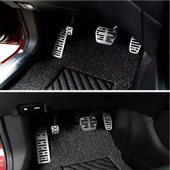 

Aluminum Alloy Foot rest pedal accelerator and brake pedal for nissan x-trail T32 2014 2015 2016 Automatic