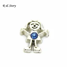 Birthstone December Girl Daughter Grand Floating Charms Living Memory Locket LFC_1315
