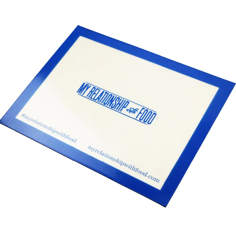 385x295 мм(11,15x11,61 '') силиконовый набор с ковриком для выпекания(2 шт) полулисты-антипригарные печенья листы профессионального класса