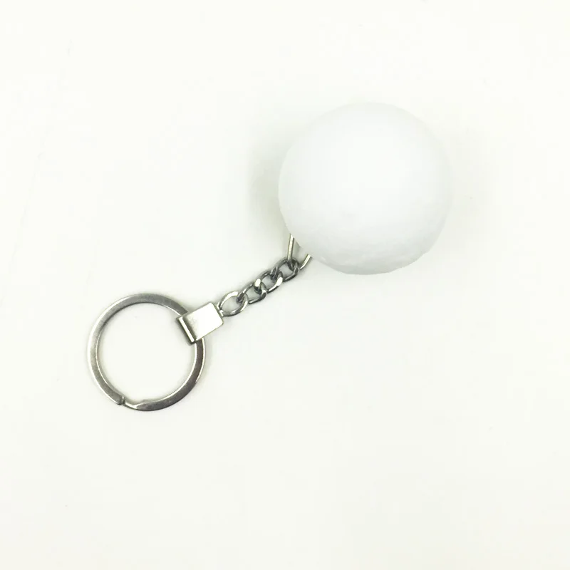 Mystery 3D Print Moon Night Lights Keychain 3 Piece Button Battery Powered LED White Moon Lamp Key Holder Bag Pendant Baby Toy (9)