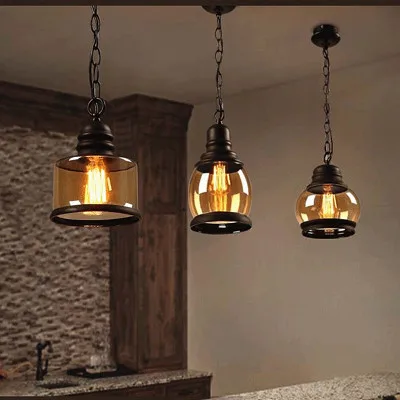 

Candelier Industrial Style Bar Lamp Single Head Light Lamp Loft Restaurant Cafe Light Bar