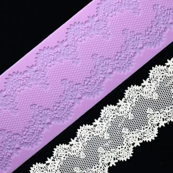 

Large double mould sugar lace silicone pad Sugar lace mould sugar yarn