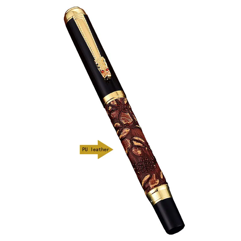 Leather pen