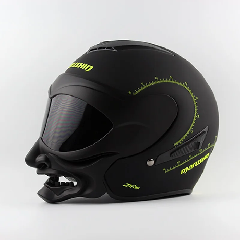 New personality fashion Marushine C609 motorcycle helmet Open face Half