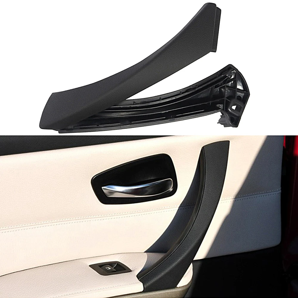 Car Inner Door Handle Pull Trim Cover For BMW 3 Series E90 E91 316 318