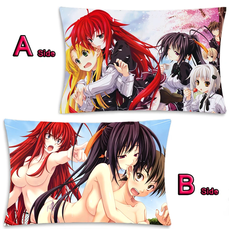 Аниме старшая школа DxD Hyoudou Issei Rias Gremory Yuuto Kiba обнимающая Подушка Чехол Otaku 2 стороны