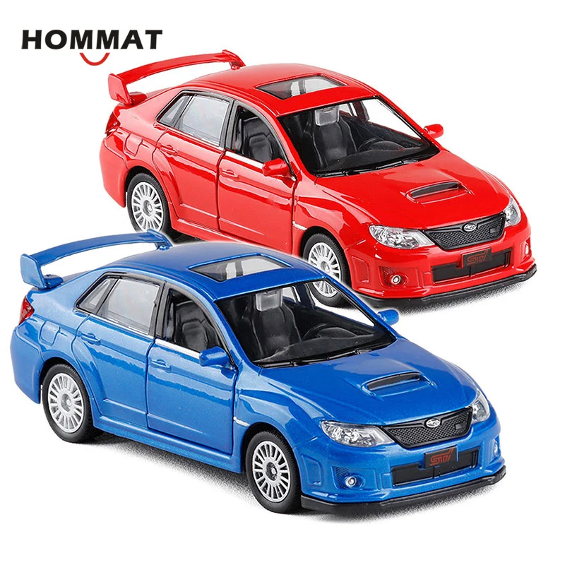 HOMMAT моделирование 1: 1 Subaru WRX STI автомобиль сплава литье под давлением игрушка