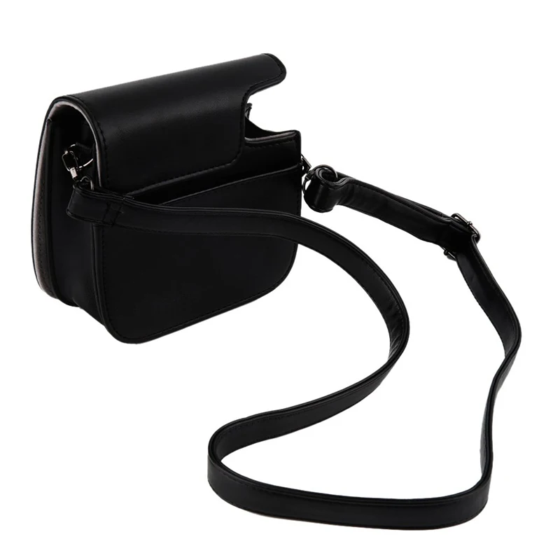 Leather Camera Bag Case Cover Pouch Protector Shoudler Bag For Polaroid Photo Camera For Fuji Fujifilm Instax Mini 8 NEW (3)
