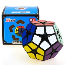 Shengshou 2*2 кубик Megaminx черный/белый 2*2 Kilominx Cubo Magico Развивающие игрушки для детей Прямая поставка