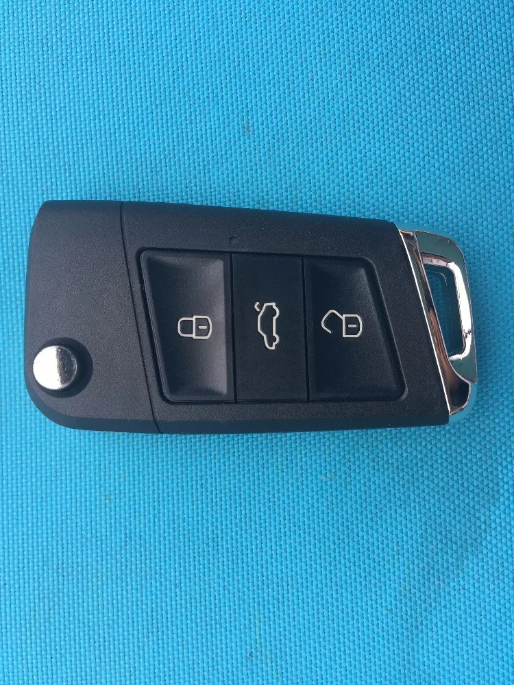 

ZABEUDEIR For Seat Ibiza Toledo Altea Leon 3 button FOB REMOTE KEY Case S shell uncut blade no logo